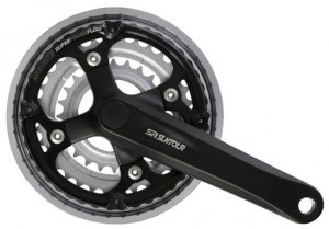 Suntour trojpřevodník CW14-XCE-T312 Al 24x34x42 zubů, 18092