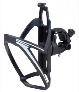 PRO-T košík plast na řídítka, černo-modrá,  27610