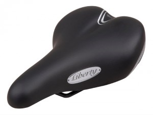 Selle Bassano sedlo Liberty Comfort, černá, 07072