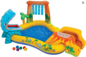 Intex hrací centrum Dinosaurus 249 x 191 x 109 cm, 57444