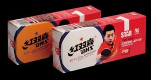 DHS míčky plastové * stolní tenis 40mm, balení 10 ks, 4375