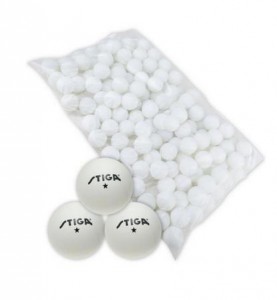 Stiga míčky na stolní tenis 1* TRAINING, sada 120 ks, 34382