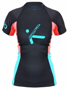 Hiko dámké neopren triko SYMBIO, černá-azurová, 47700