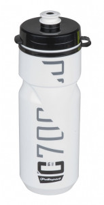 Polisport láhev POLISPORT C700 0,7 L,  bílá-černá, 26402