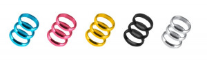 Harrows kroužky Supergrip Spare Rings Coloured, 3 ks