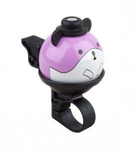 PRO-T zvonek mini Fido, černo-růžová, 28032
