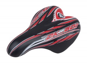 Selle Monte Grappa sedlo OK Go 995 - dětské 14-16", černo-červená, 07270