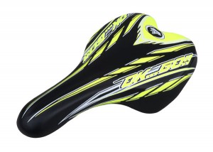 Selle Monte Grappa dětské sedlo OK Go 998 pro kolo 20-24", černo žlutá, 07272