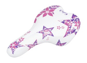 Selle Monte Grappa dětské sedlo OK Go 998 pro kolo 20-24", bílo růžová, 07272