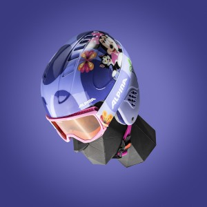 Alpina lyžařská helma - přilba Carat set Disney, Disney Minnie Mouse, 19/20