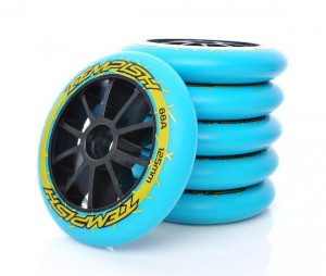 Tempish kolečka in line TW 125x24 88A, sada (6ks)