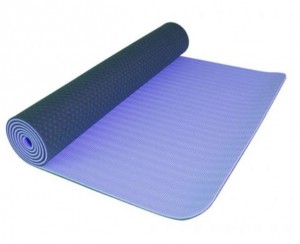  yoga mat, dvouvrstvá, TPE