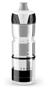 Elite láhev Crystal Ombra 0,55l, čirá, šedé logo, 26259