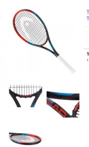 Head tenisová raketa MX Cyber tour red, 232607