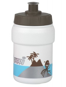 Polisport láhev dětská  Guppy 0,3l, modro-stříbrná, 26530