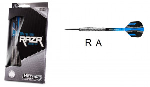 Harrows šipky Razr 90%, steeltip, 21g, sada