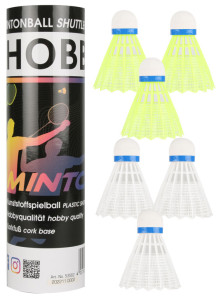 Sunflex hobby badmintonové míčky, 6 ks