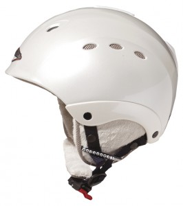 Mivida lyžařská helma - přilba ZARINA, white pearl