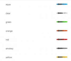 Harrows násadky Supergrip Ignite Midi, sada, 3 ks