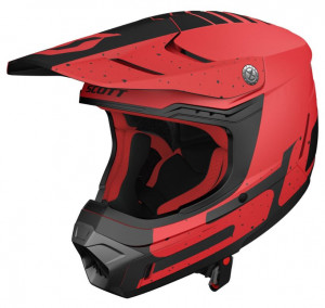 Scott přilba 350 EVO PLUS TEAM ECE, red-black, 2022