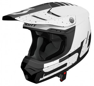 Scott přilba 350 EVO TEAM ECE, white-black, doprodej