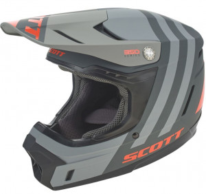 Scott přilba 350 EVO PLUS DASH ECE, black-orange, 2022