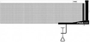 Stiga síťka + držák (set) na stolní tenis Champ