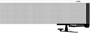 Stiga síťka + držák (set) na stolní tenis Match Clip