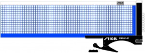 Stiga síťka + držák (set) na stolní tenis Pro Clip