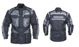 W-TEC moto bunda GS-1613, černo-šedá, 12892