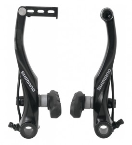 Shimano brzdové čelisti V-brake BRT 4000 dural, 14020