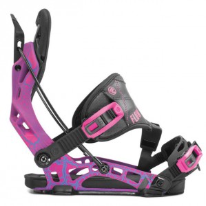 Flow snowboard vázání Flow NX2 Hybrid, magenta