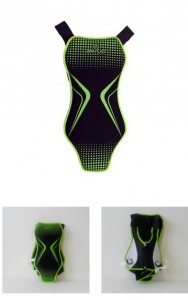 Spartan chránič páteře soft XL, zelený, 51155
