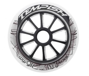 Tempish kolečka in line TW 100x24 88A, sada (8ks)