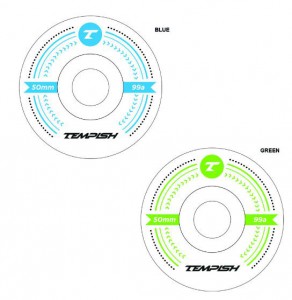 Tempish longboard kolečka LB 50x36 99A, sada 4ks