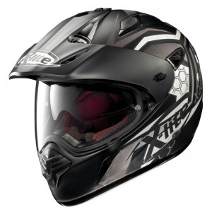 X-Lite moto helma  X-551 GT Kalahari N-Com Flat, Black-White, 08414