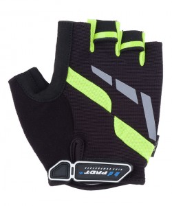 PRO-T rukavice Plus Veneto, černo-zelená fluor, 35461