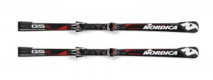  sjezdové lyže DOBERMANN GSR RB EVO + vázání N PRO X-C EVO, black-red, set 