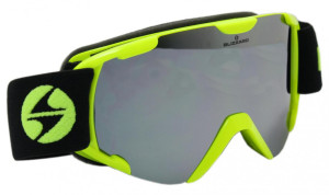 Blizzard lyžařské brýle 952 DAO, neon yellow, amber2, silver mirror