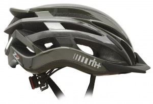 RH+ cyklo helma 2in1, 2in1, shiny military green metal/shiny anthracity metal