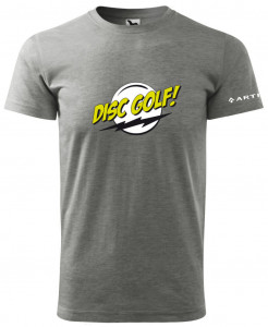 Artis triko Disc Golf, šedý melír