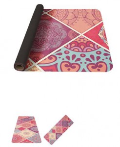 Yate podložka YOGA mat přírodní guma, vzor A