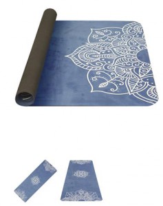 Yate podložka YOGA mat přírodní guma, vzor C