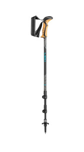 Leki trekking hole Khumbu Lite AS, black, 100-135 cm, pár, 65221561, doprodej