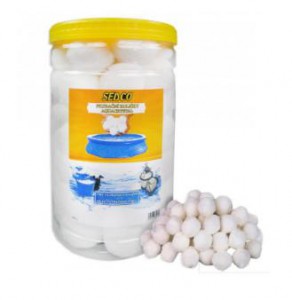 Sedco filtrační kuličky PES AQUA CRYSTAL 500 g, dóza, 50007-D500