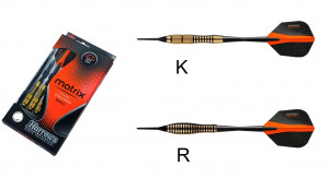 Harrows šipky MATRIX, softip, 18g, sada