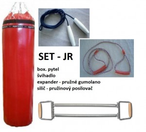 Apriori set 5 JUNIOR (boxovací pytel, pružinový silič, švihadlo, expander)