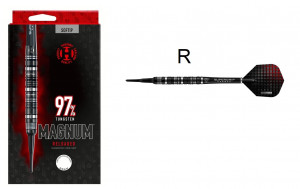 Harrows šipky Magnum Reloaded 90%, softip, 18g, sada