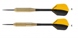 Harrows šipky CLUB BRASS, steeltip, 22g, sada