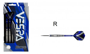 Harrows šipky Vespa Brass, steeltip, 22g, sada